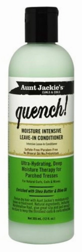 Aunt Jackies Quench Moisture Intensive Conditioner 12 Ounce (354ml) (6 Pack)