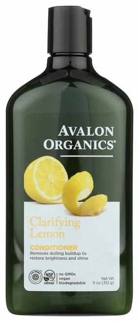 Avalon Organics Clarifying Conditioner Lemon -- 11 fl oz (Quantity of 4)