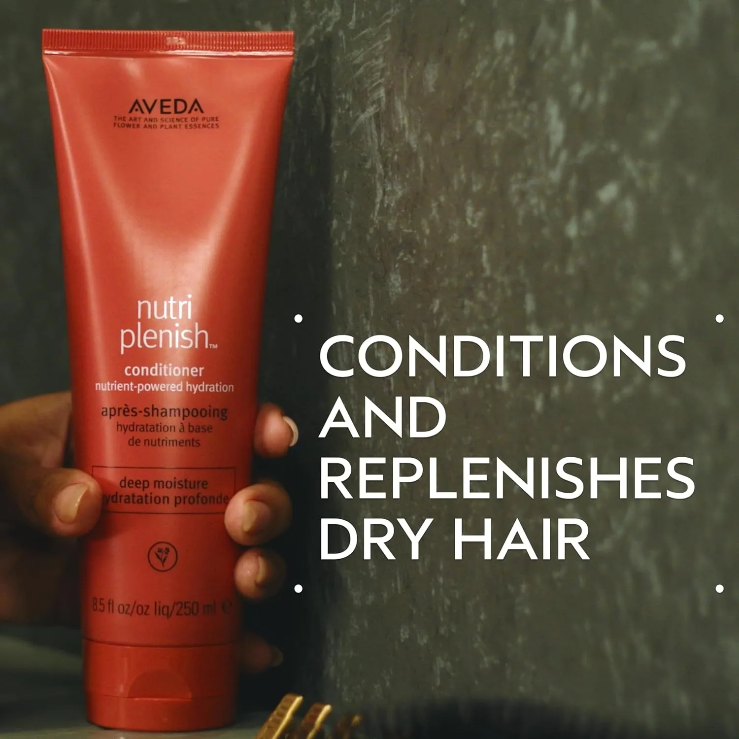 Aveda Nutriplenish Conditioner Deep Moisture | Rich Superfood Conditioner for Dry to Very Dry Hair | Organic Pomegranate Oil, Coconut Oil, Mango Butter | 96% Naturally Derived*