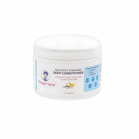 Avocado & Banana Deep Conditioner 12 oz Organic Conditioner for Dry Scalp Treatment Hair Shine Moisturizing Conditioner Curly Hair Treatment Hair Growth Conditioner with Hair Protein