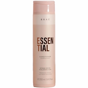 B R A É ESSENTIAL CONDITIONER 8.45 fl oz, Deep restoration for damaged and dull hair, moisturizing, and protection from thermal effects (CONDITIONER)