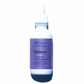 Babassu & Fenugreek Strengthening Growth Oil, Hair Revitalizing Oil, Multi-Purpose, Cactus & Argan, Potent, Lightweight, Non-Greasy, Soothes Scalp, Reduces Dryness, Thickens Hair