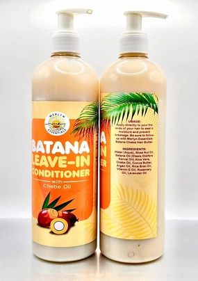 Batana Leave-In Conditioner with Chebe Oil, 16 oz