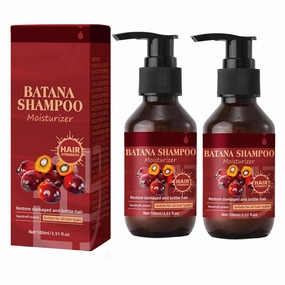 Batana Shampoo Promote Hair Growth, Hydrating Moisturizer Reduce Dandruff, Deep Nourish, Strengthens, Restores Damaged Brittle Hair for All Hair Types 3.51 fl oz