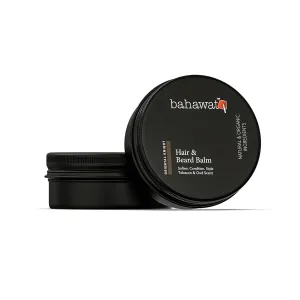 Beard Balm Tobacco Oud - Styles, Strengthens & Softens Beards - Natural Beard Conditioner- ZERO GRIT Balm - reduces beard itch, 2 ounce