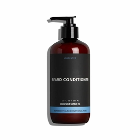 Beard Conditioner, Nourishing Formula with Argan Oil for a Softer, Healthier Beard, Anti-Dandruff, Reduce Split Ends, Panthenol & Aloe Vera - Unscented - 12 Fl Oz