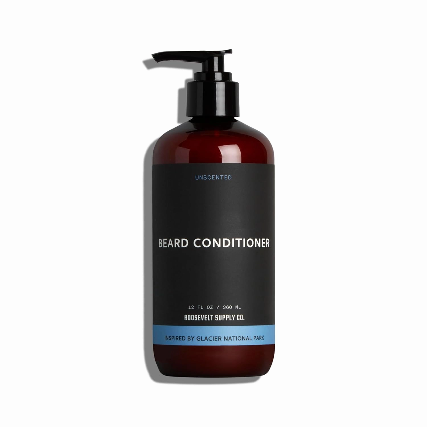 Beard Conditioner, Nourishing Formula with Argan Oil for a Softer, Healthier Beard, Anti-Dandruff, Reduce Split Ends, Panthenol & Aloe Vera - Unscented - 12 Fl Oz