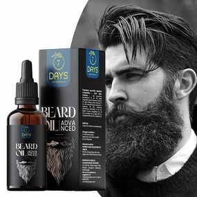Beard Growth Oil 100% Pure & Organic - 30ML