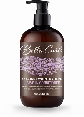 Bella Curls Coconut Whipped Crème Leave-in Conditioner 16oz