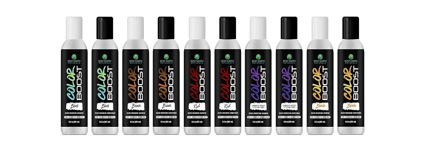 Best Earth Naturals Color Boost Blonde Color Depositing Conditioner For All Shades of Blonde Hair For Men and Women 8.5 Ounces