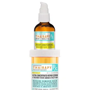 Big Kizzy Thairapy Hair Oil - Ultra Concentrated Serum to Restore & Repair Dry, Frizzy Hair, and Support Healthy Hair Growth. Pure Argan, Marula and Coconut Oil, 1 oz