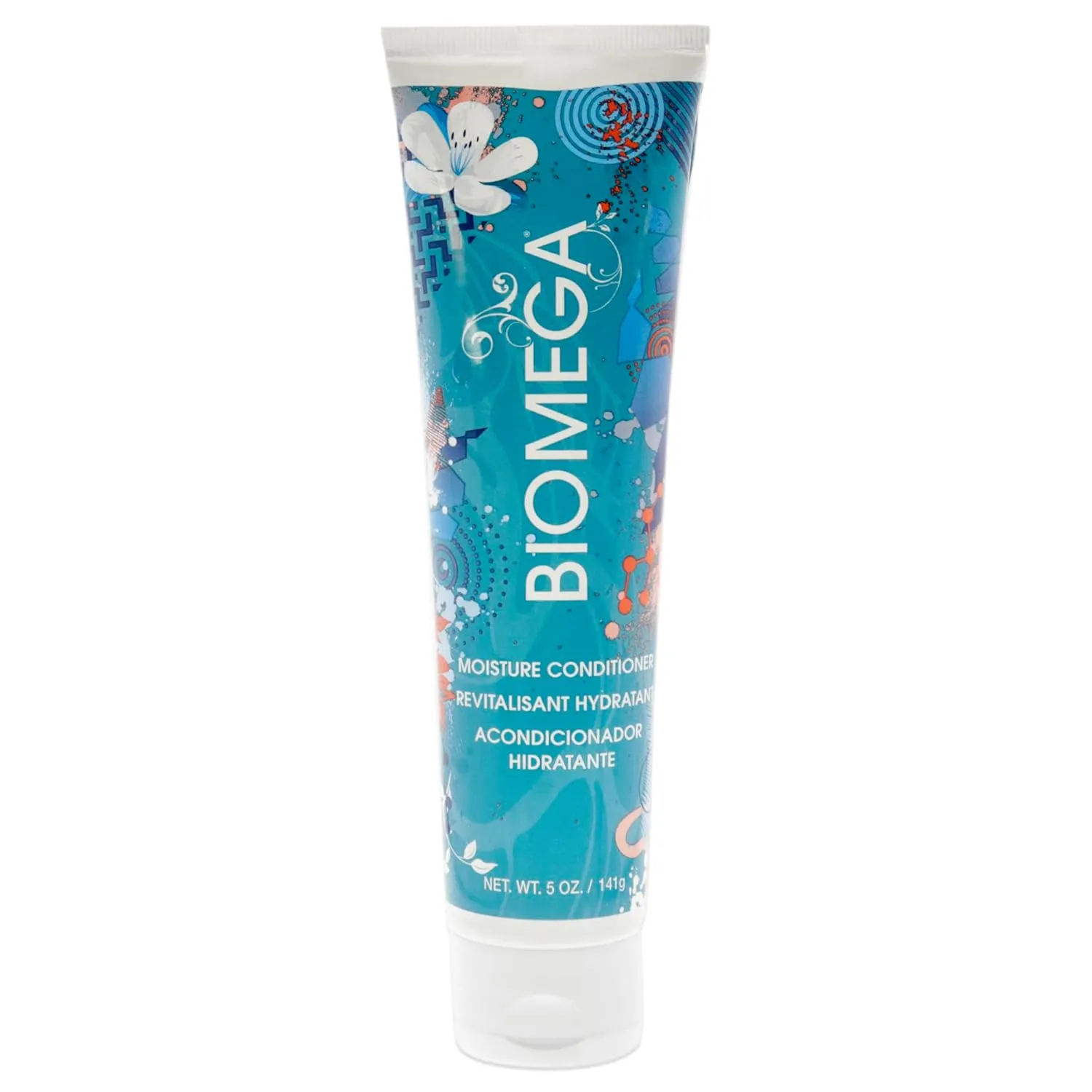 BIOMEGA Moisture Conditioner, Conditioner Infused with Hydrating Moisturizers and Keratin Amino Acids, Repairs Damaged and Dry Hair, Improves Hair Elasticity