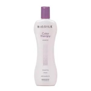BioSilk Color Therapy Shampoo, Gently Cleanses Without Stripping Hair Color, Color Protection While Cleansing, Sulfate, Paraben & Cruelty-Free, 12 Oz
