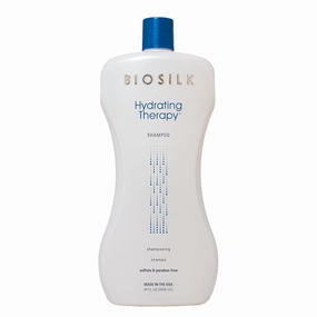 BioSilk Hydrating Shampoo, Replenishes Hair Moisture For Strong, Smooth Hair, Sulfate, Paraben, & Cruelty-Free, 34 Oz