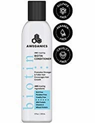 Biotin Hair Growth Conditioner, AWE Inspiring Natural Thickening Volumizing Deep Conditioning Treatment for Hair Loss and Thinning Hair - SLS-Free, Paraben-Free, Cruelty-Free, Moisturizing