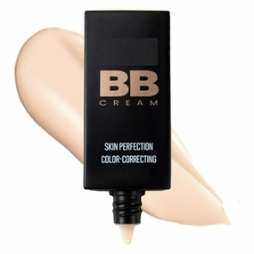 BK Lightweight Foundation with BB Cream Formula for Daily Use | Blendable BB Cream with Medium Coverage | Color Correction for All Skin Types (30 ml) (Light)