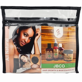 Black Castor Oil Hair Maintenance Kit (4 Piece Bundle)