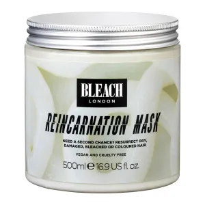 Bleach London Reincarnation Mask: Bond-Restoring Protein Hair Treatment Repairs and Nourishes Dry Damaged Hair - Vegan & PETA-Approved (500 ml / 17oz)
