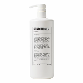 Blu Atlas Men's Natural Conditioner – Organic, Sulfate-Free, Paraben-Free – Deep Moisturizing & Scalp Soothing – Classic Scent (Bergamot, Sage, Patchouli) – Made in America – 32 oz