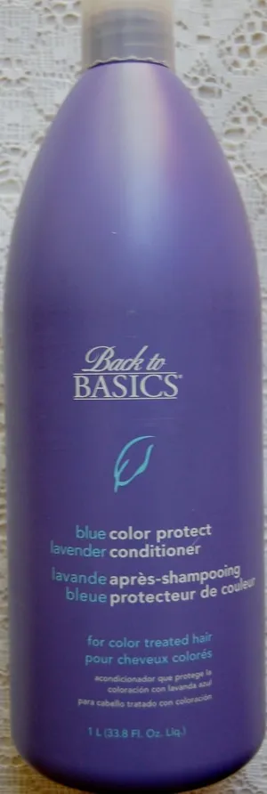 Blue Lavender Color-Protecting Conditioner Unisex by Back To Basics, 33.8 Ounce