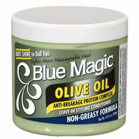 BLUE MAGIC Olive Oil Leave-In Styling Conditioner 12oz