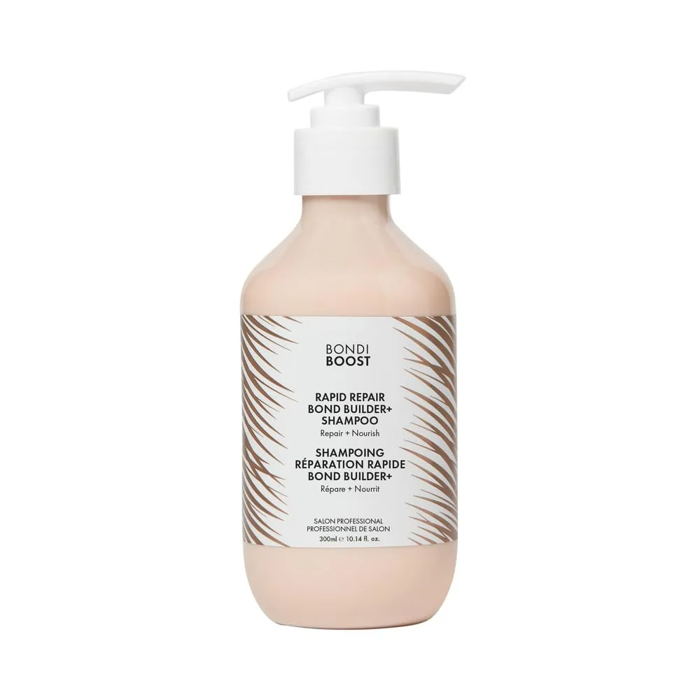 BONDIBOOST Rapid Repair Bond Builder   Shampoo for Damaged Hair [10.14 fl oz], Strengthening Formula for Restoring   Rebuilding Hair, Deep Conditioning   Nourishing Treatment for Healthier Results