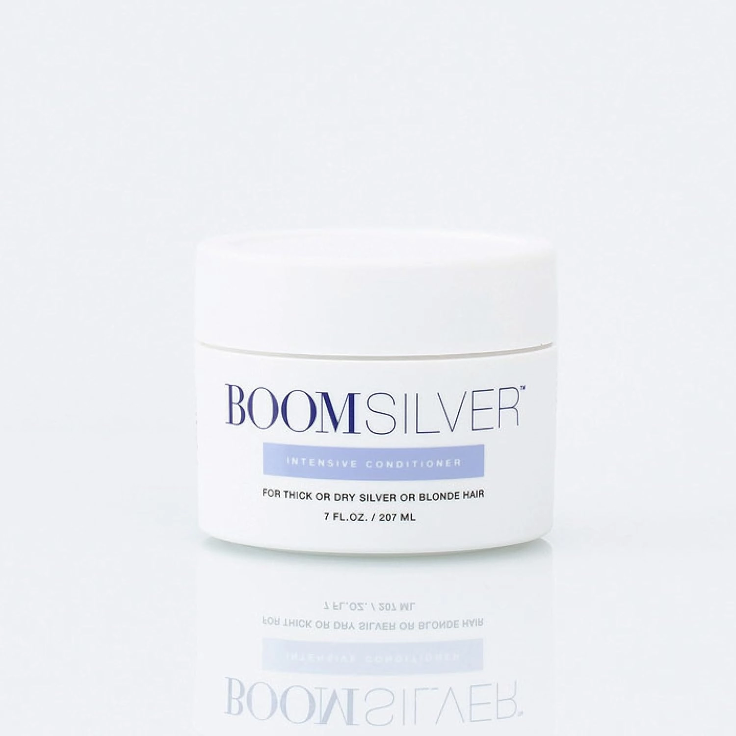 BOOM Silver Intensive Conditioner by Cindy Joseph – Deep Conditioning Treatment for Gray & Silver Hair – Restores Moisture, Softens & Adds Shine Without Build-Up (7 oz)