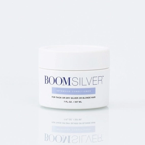 BOOM Silver Intensive Conditioner by Cindy Joseph – Deep Conditioning Treatment for Gray & Silver Hair – Restores Moisture, Softens & Adds Shine Without Build-Up (7 oz)