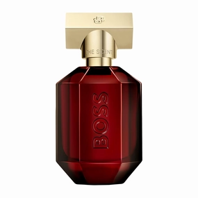 BOSS Hugo The Scent Elixir Parfum Intense – Women's Ambery Perfume – With Notes of Pink Peppercorn, Atropa Belladonna Flower & Amber Accord– Luxury Perfumes for Women – Long Lasting Fragrance