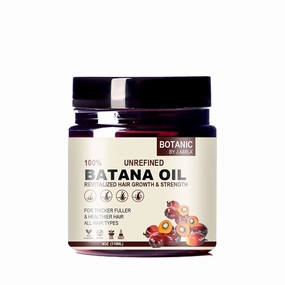 Botanic J.Amila Botana Oil for Hair Growth – Revitalizes, Strengthens, Thickens & Nourishes – Fuller, Healthier Hair for All Hair Types – 4oz (60ml) Natural Treatment