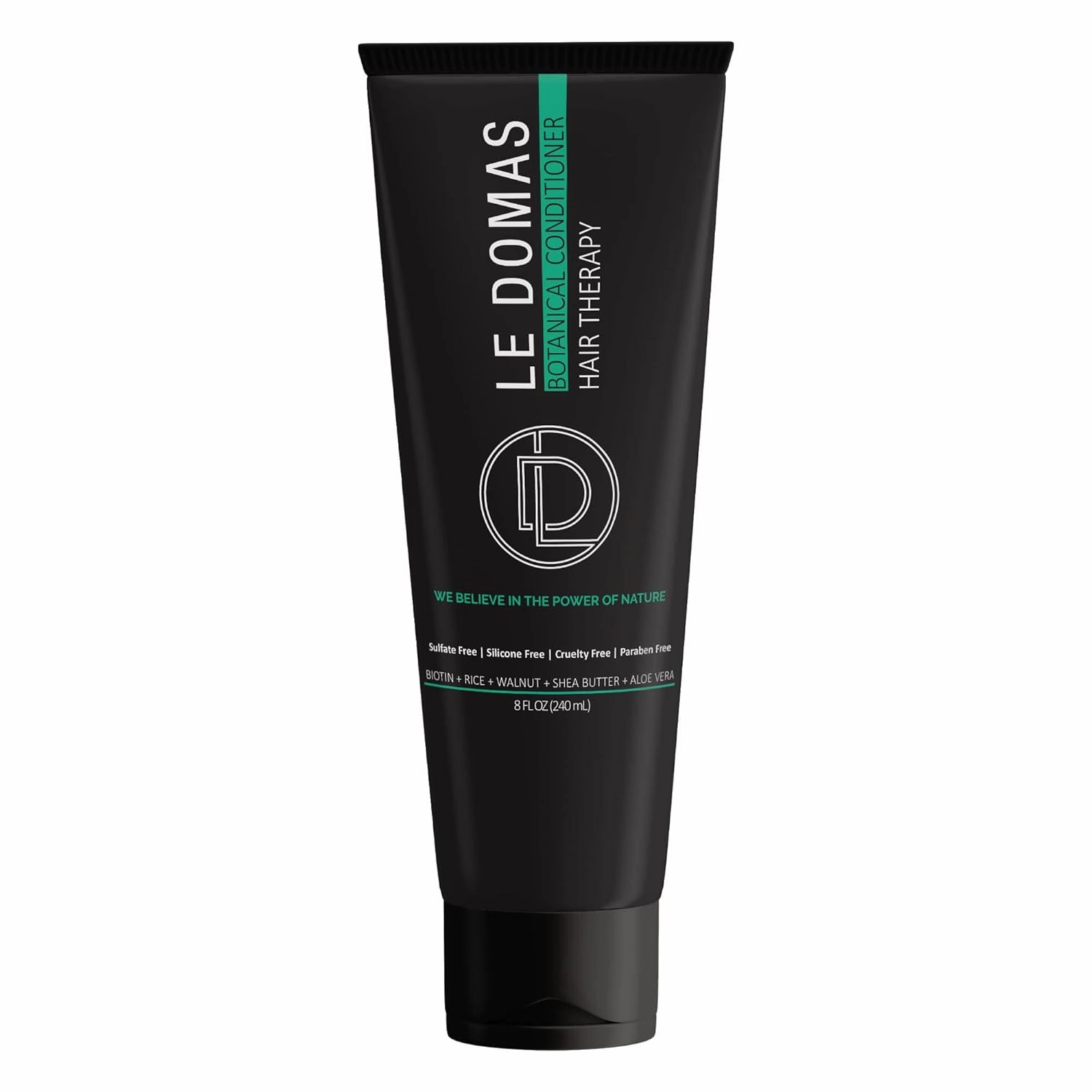 Botanical Deep Conditioner – Biotin, Aloe Vera, Shea Butter - Sulfate & Paraben Free for Dry, Damaged Hair – Leave-In Nourishing Conditioner for Curly Hair, Beard, Women & Men, All Hair Type