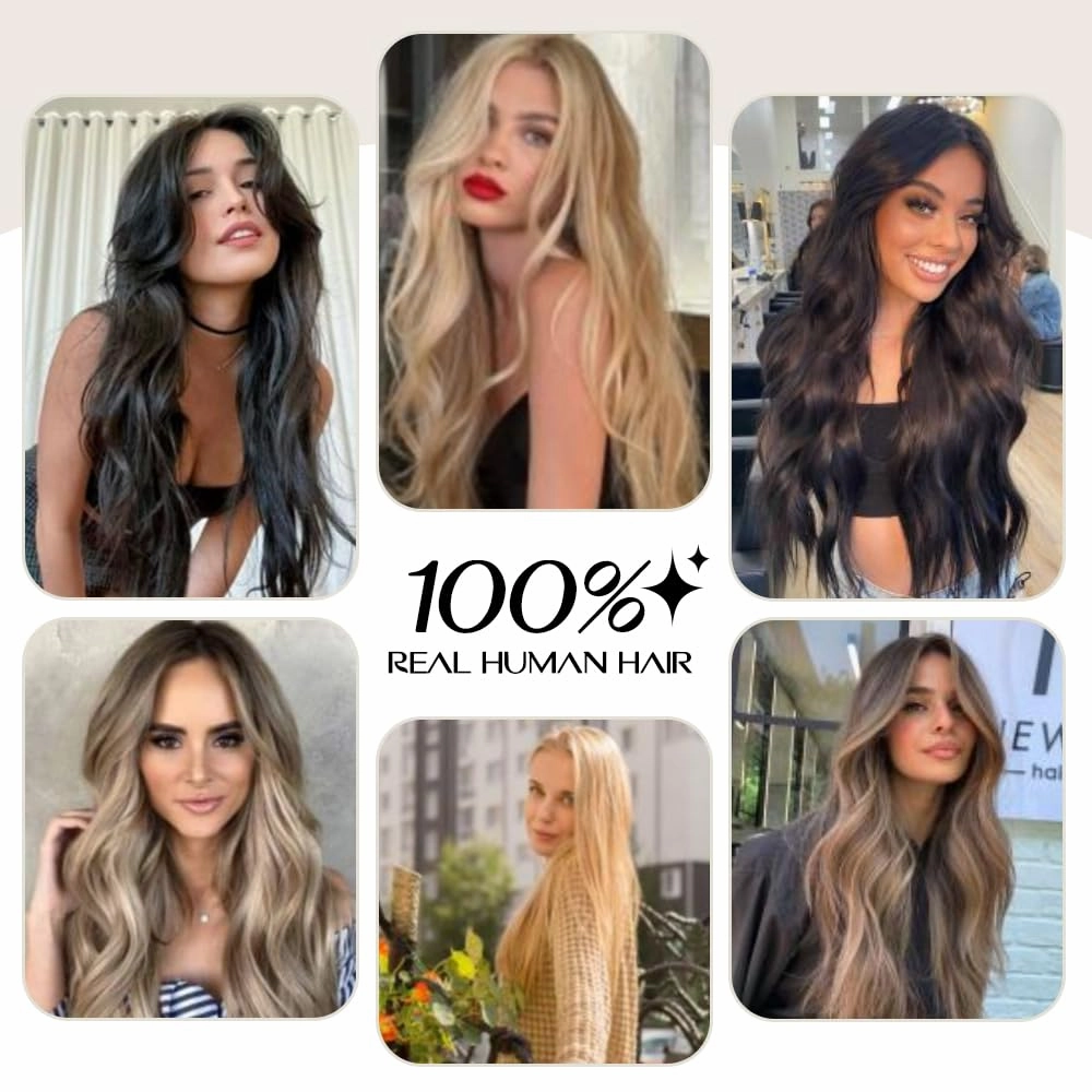 Boymia I Tip Hair Extensions #18A-613 Blonde with Highlights 14 Inch I Tip Human Hair Extensions50strands 100% Remy Human Hair