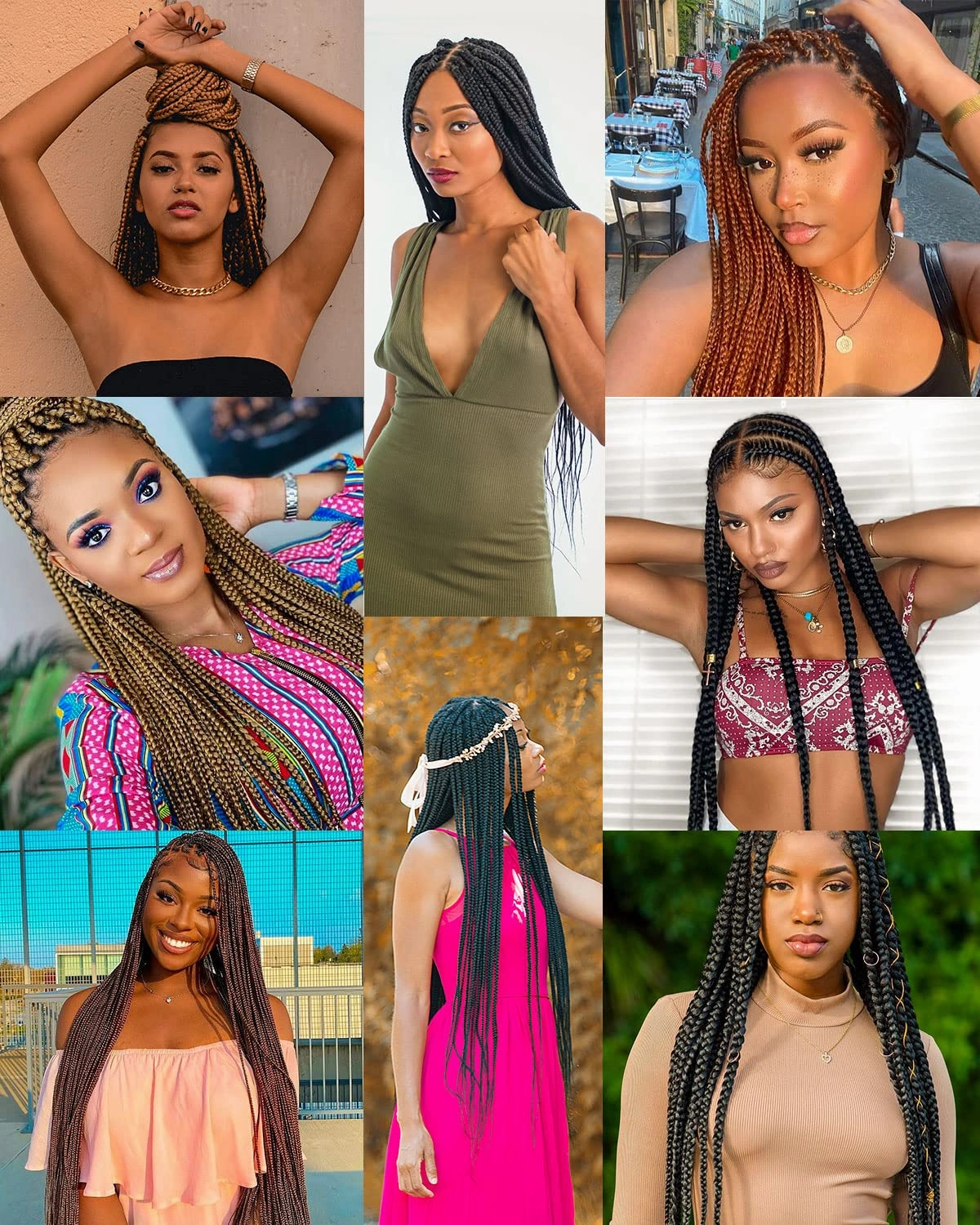 Braiding Hair 12 Inch Pre Stretched Color 1 Short Straight Crochet Braids Yaki Synthetic Hair 8 Packs (1#/Jet Black)
