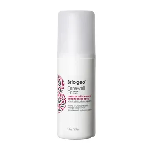 Briogeo Farewell Frizz Rosarco Milk Leave-In Conditioning Spray, Anti Frizz Leave In Conditioner for Curly Hair, Hair Detangler Spray & Hair Moisturizer with Argan Oil, Vegan, Cruelty-Free