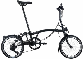 Brompton Folding Commuter Bike C Line 12-Speed | Compact, Lightweight, Urban Bike for Adults