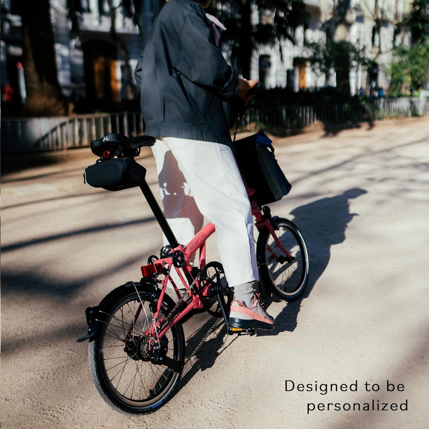 Brompton Folding Commuter Bike C Line 12-Speed | Compact, Lightweight, Urban Bike for Adults