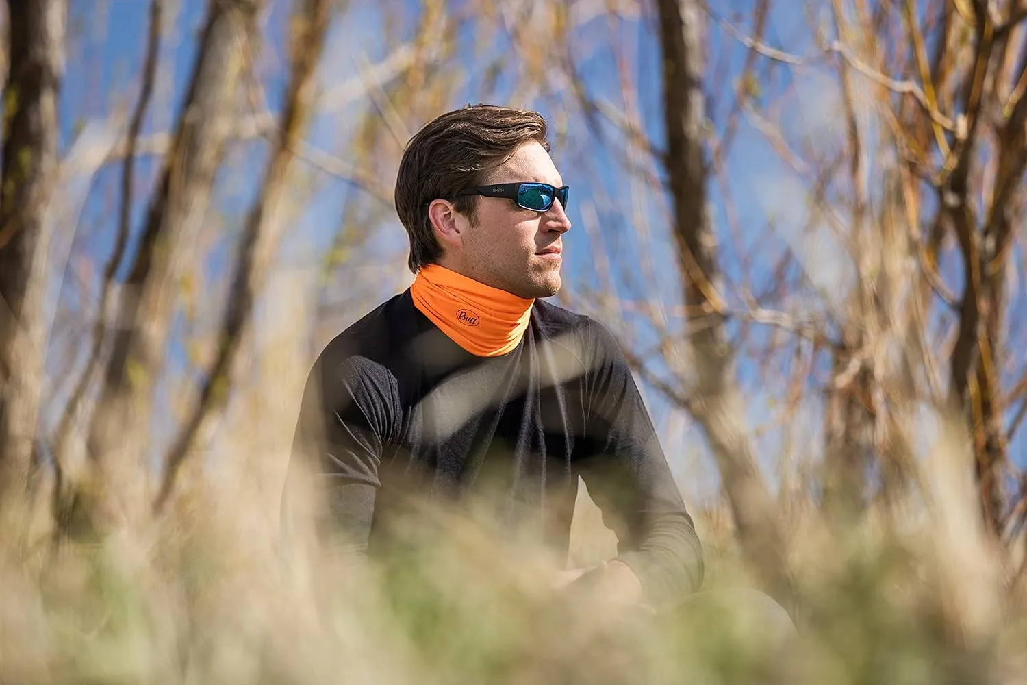 BUFF CoolNet UV Neck Gaiter, UPF 50 Sun Protection, Breathable, Versatile, Quick Dry Face Mask, Hunting Designs, Adult Size