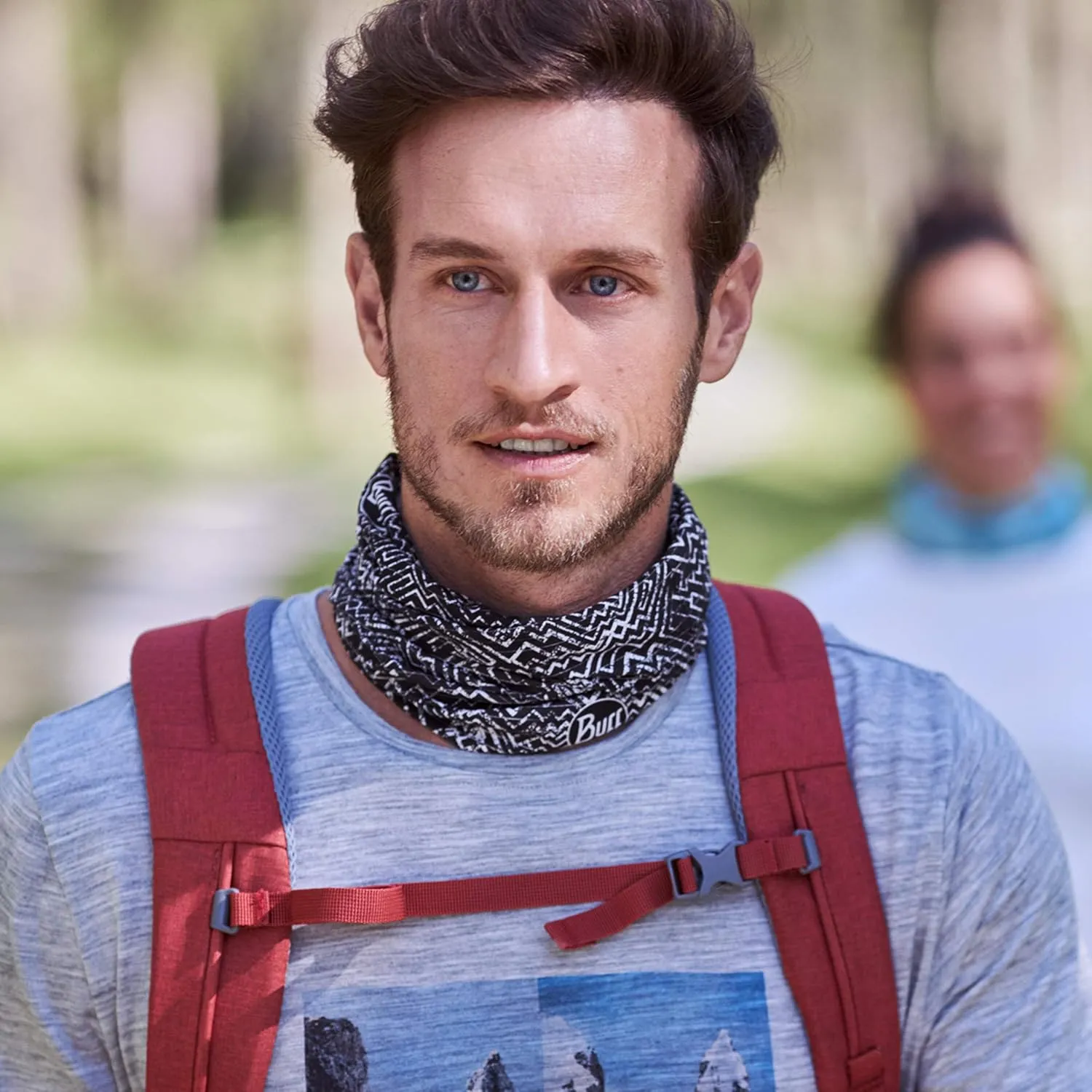 BUFF CoolNet UV Neck Gaiter, UPF 50 Sun Protection, Breathable, Versatile, Quick Dry Face Mask, Hunting Designs, Adult Size