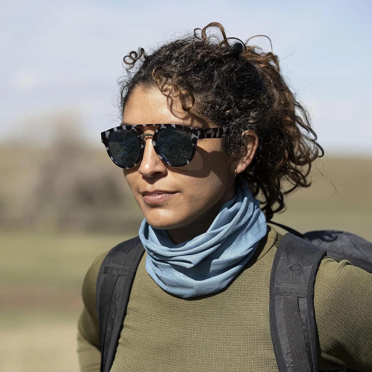 BUFF CoolNet UV Neck Gaiter, UPF 50 Sun Protection, Breathable, Versatile, Quick Dry Face Mask, Solid Colors, Adult Size