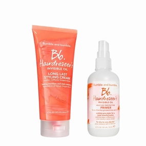 Bumble and bumble. Hairdresser's Invisible Oil Heat/UV Protection Leave-In Conditioner Hair Primer   Styling Cream Set