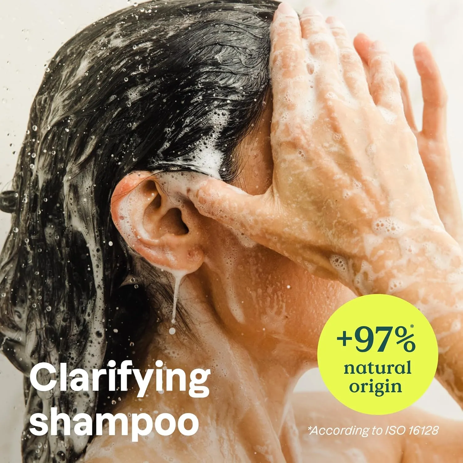 Bundle of ATTITUDE Clarifying Hair Shampoo and Conditioner, EWG Verified, Dermatologically Tested, Plant- and Mineral-Based, Vegan Beauty Products, Lemon Leaves and White Tea, 16 Fl Oz
