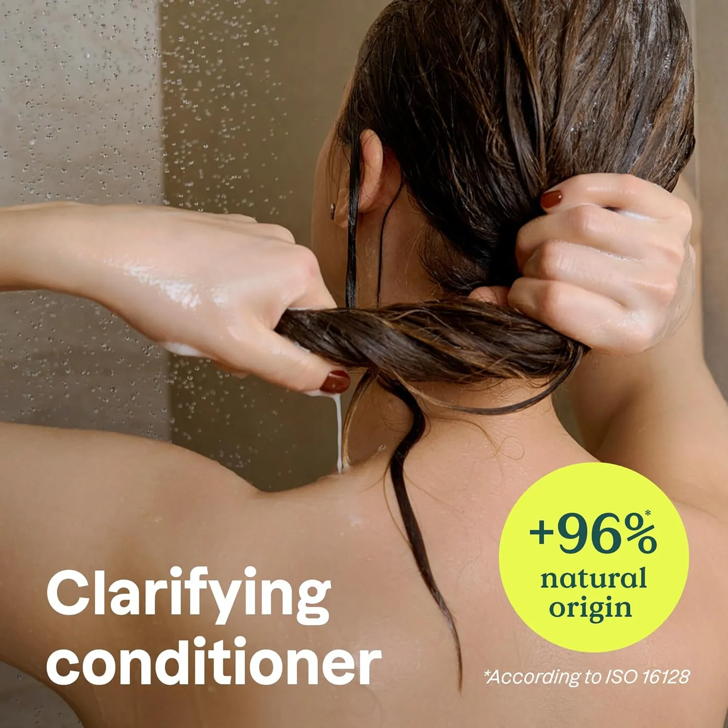 Bundle of ATTITUDE Clarifying Hair Shampoo and Conditioner, EWG Verified, Dermatologically Tested, Plant- and Mineral-Based, Vegan Beauty Products, Lemon Leaves and White Tea, 16 Fl Oz