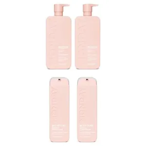 Bundle of MONDAY HAIRCARE Moisture Shampoo   Conditioner Set (2 Pack) 27oz Eachs   MONDAY HAIRCARE Moisture Leave-in Conditioner 5 Oz Dual Pack