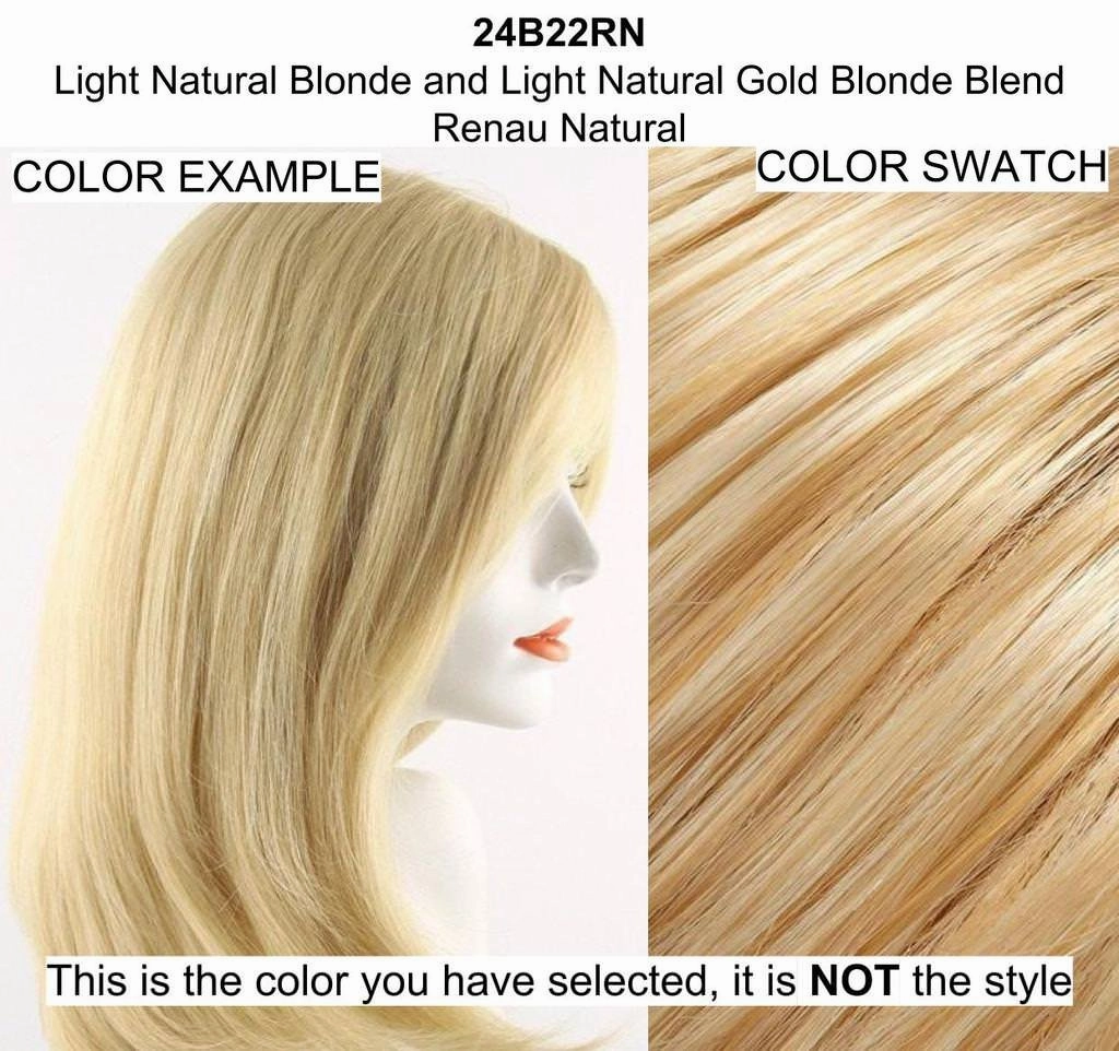 Bundle - 7 item: Carrie Hand-Tied Exclusive Remy Human Hair Wig by Jon Renau, Christy's Wigs Q & A Booklet, BeautiMark Hydra Shampoo Conditioner Mask Protect Leave-In Spray Shine Serum - 24B22RN