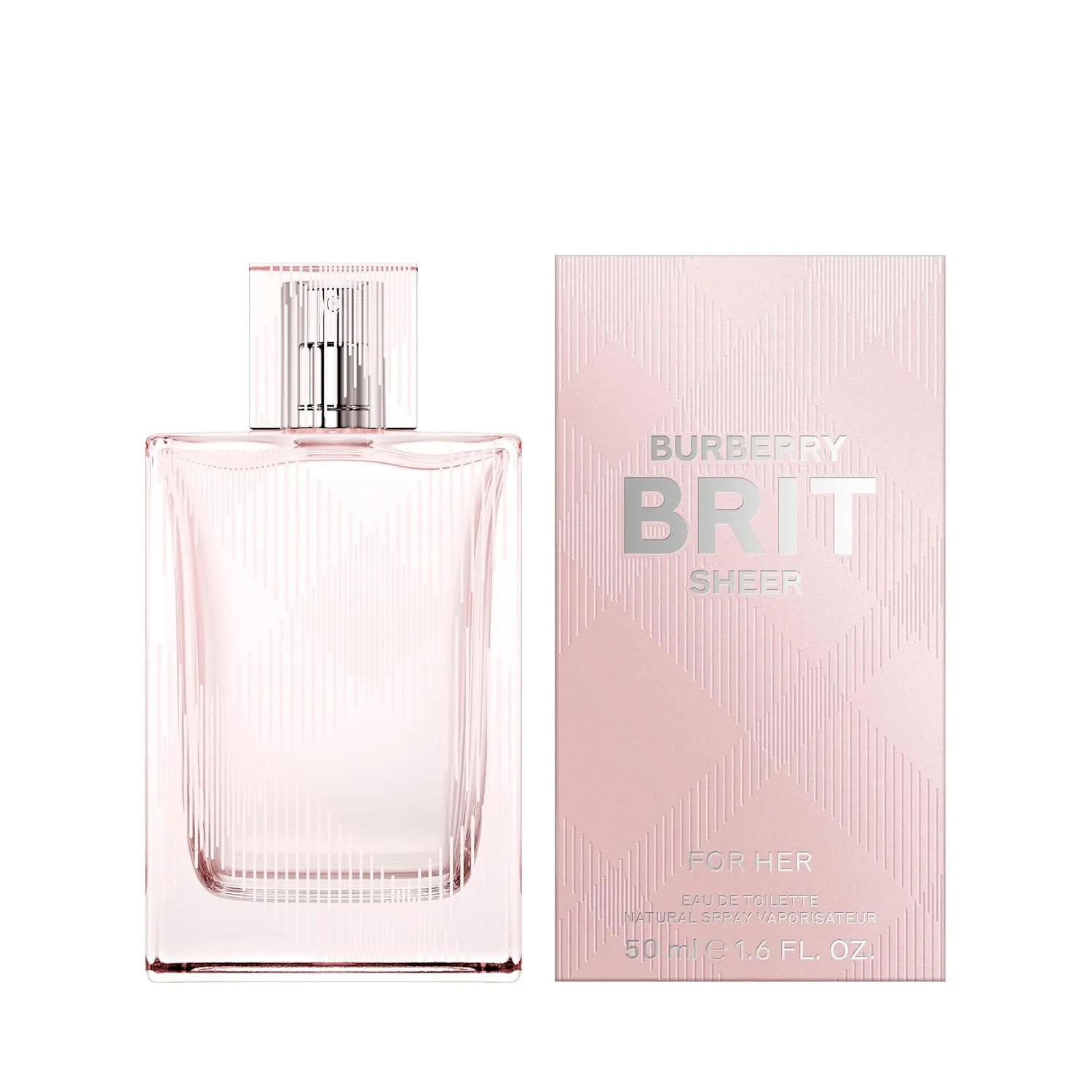 Burberry Brit Sheer Eau de Toilette – Women's Floral Perfume – With Notes of Black Grape, Pink Peony & White Musk – Long Lasting Fragrance