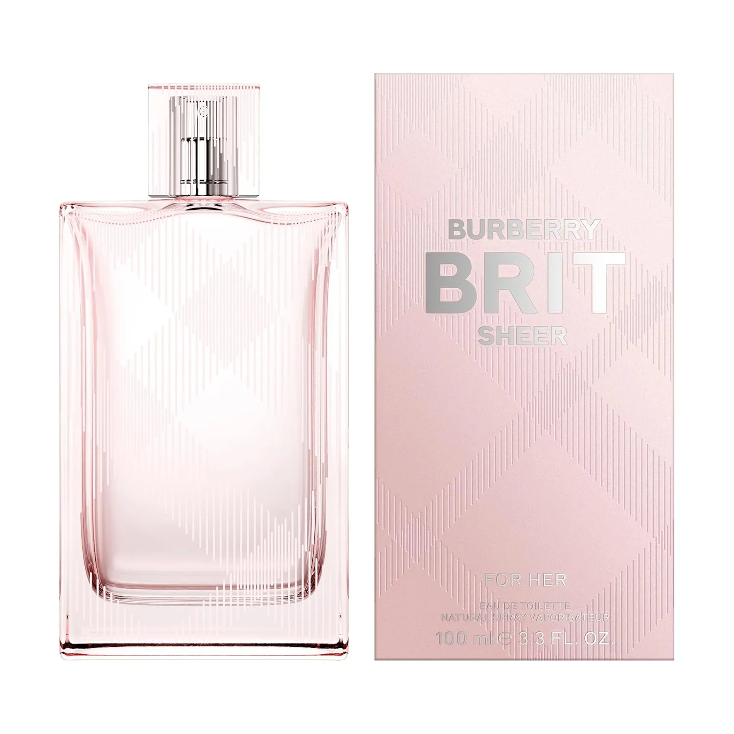 Burberry Brit Sheer Eau de Toilette – Women's Floral Perfume – With Notes of Black Grape, Pink Peony & White Musk – Long Lasting Fragrance