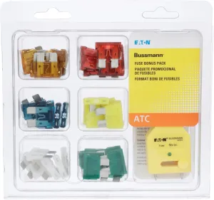 Bussmann Eaton Series ATC Blade Fuse Kit - 42 Pieces