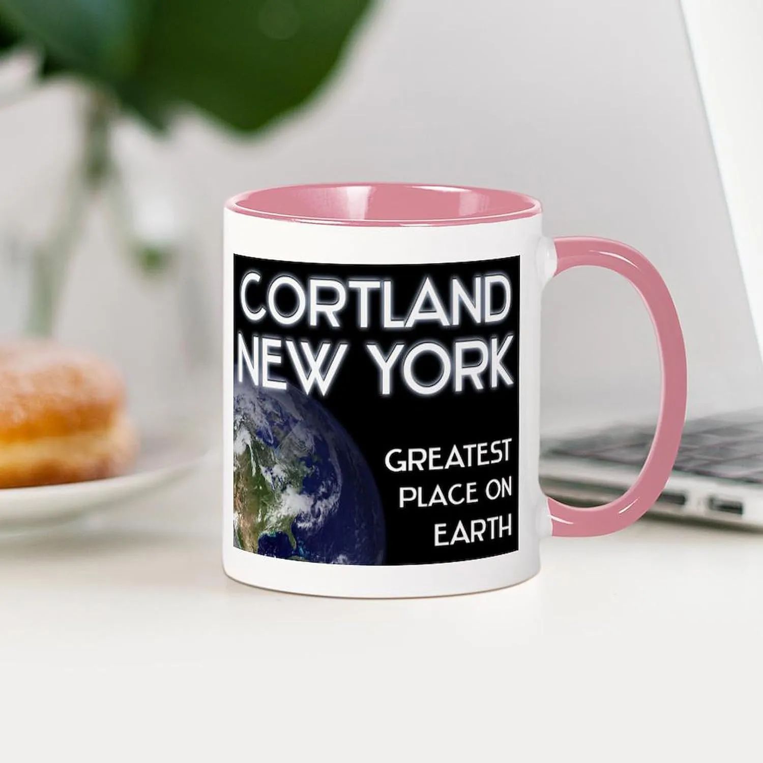 CafePress Cortland New York Greatest Place On Earth Mug 11 oz (325 ml) Ceramic Coffee Mug