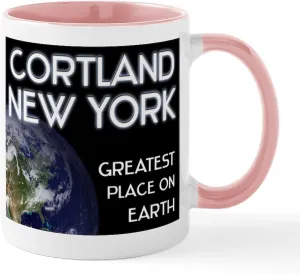 CafePress Cortland New York Greatest Place On Earth Mug 11 oz (325 ml) Ceramic Coffee Mug