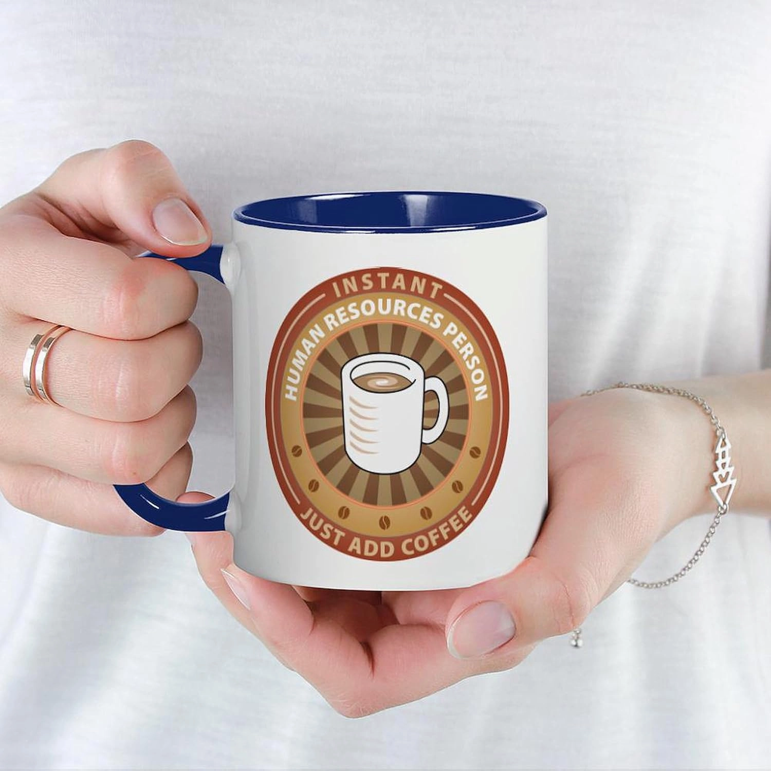 CafePress Instant Human Resources Person Mug 11 oz (325 ml) Ceramic Coffee Mug